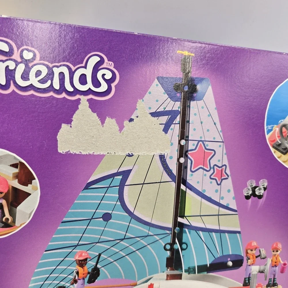New Lego Friends Building Set 41716 Retired Seales Stephanie's Sailing Adventure